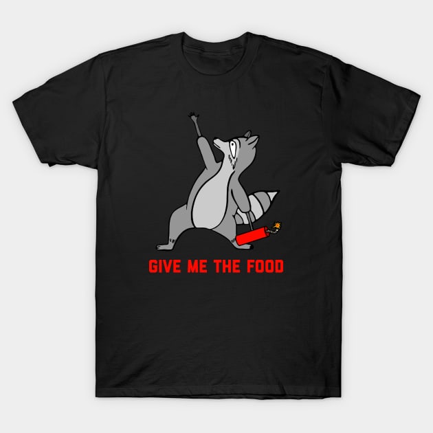 Give Me The Food T-Shirt by alexwestshop